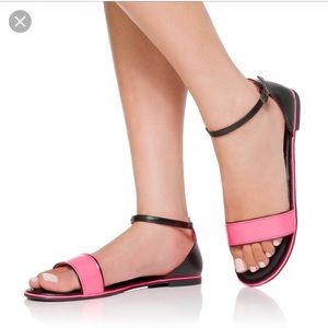 JustFab flat sandals
